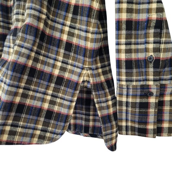 Everlane The Boxy Flannel Shirt Womens Size XS Multi Plaid Button Down NWT - Picture 6 of 11